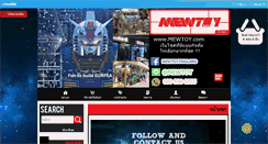 Desktop Screenshot of mewtoy.com